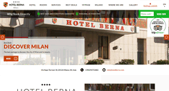 Desktop Screenshot of hotelberna.com
